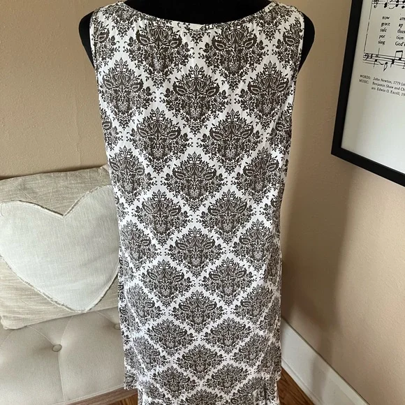 Tommy Bahama Brown and White swimsuit/cover up set. Size 16 NWOT - Picture 10 of 10